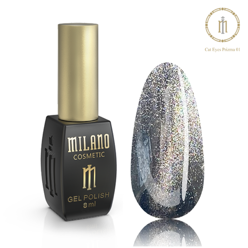Gel polish CAT EYES PRIZMA Milano No. 001, 8 ml