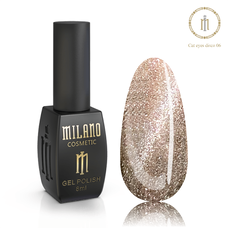 Гель-лак CAT EYE DISCO Milano №006, 8 мл
