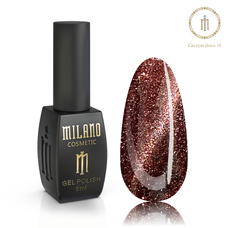 Гель-лак CAT EYE DISCO Milano №010, 8 мл