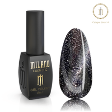 Гель-лак CAT EYE DISCO Milano №014, 8 мл