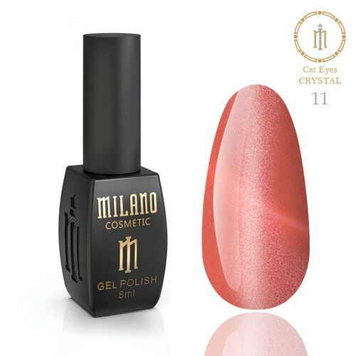 Gel polish Milano Cat Eyes CRYSTAL #11, 8 ml