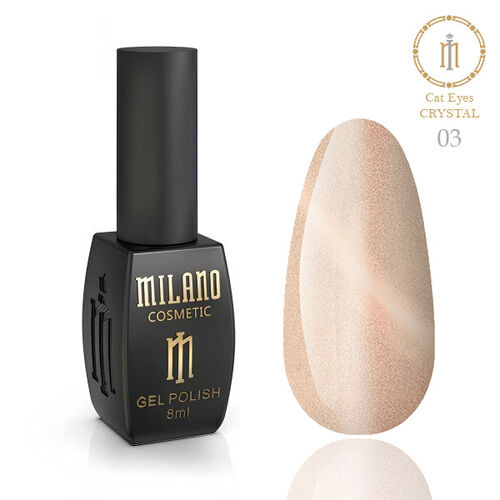 Гель-лак Milano Cat Eyes CRYSTAL №03, 8 мл