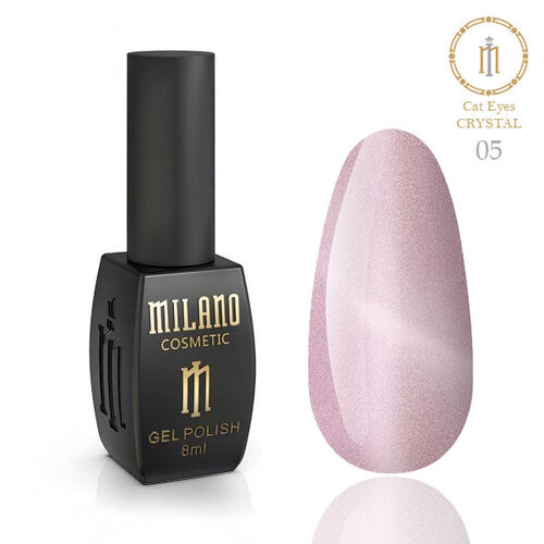 Gel polish Milano Cat Eyes CRYSTAL #05, 8 ml