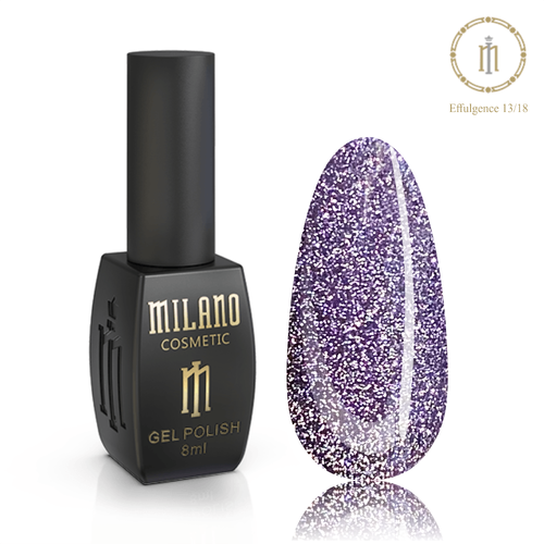 Гель-лак EFFULGENCE 13 Milano №018, 8 мл