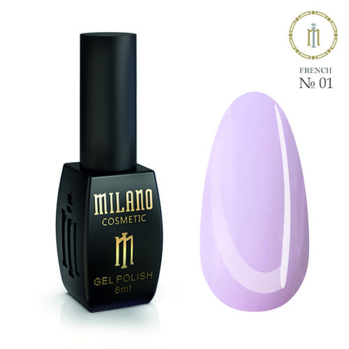 Гель-лак FRENCH Milano №001, 8 мл