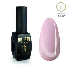 Гель-лак FRENCH Milano №002, 8 мл