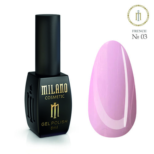Gel polish FRENCH Milano No. 003, 8 ml