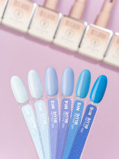 Gel polish Milano BLUE PREMIUM No. 01, 10 ml