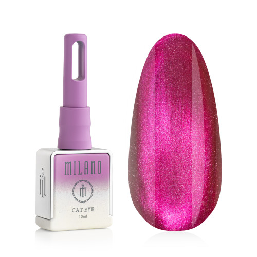 Гель-лак Milano CAT EYE BERRY SILK PREMIUM №02, 10 мл