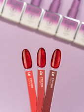 Gel polish Milano CAT EYE RED SILK PREMIUM No. 01, 10 ml