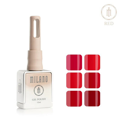 Milano GEL POLISH RED PREMIUM