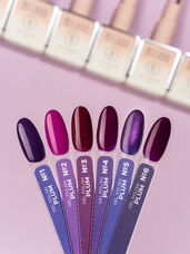 Gel polish Milano PLUM PREMIUM No. 01, 10 ml