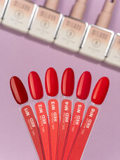 Gel polish Milano RED PREMIUM No. 02, 10 ml