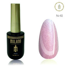 Рідкий полігель LIQUID SHIMMER POLY GEL Milano №002, 15 мл