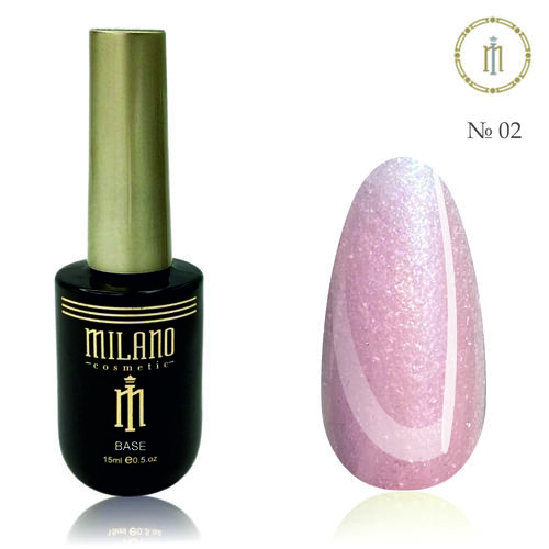 LIQUID SHIMMER POLY GEL Milano No. 002, 15 ml