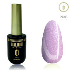 Рідкий полігель LIQUID SHIMMER POLY GEL Milano №003, 15 мл