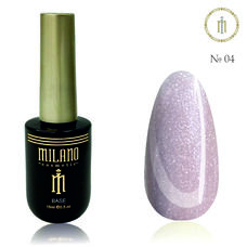 Рідкий полігель LIQUID SHIMMER POLY GEL Milano №004, 15 мл