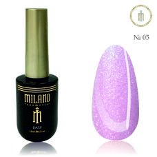 Рідкий полігель LIQUID SHIMMER POLY GEL Milano №005, 15 мл