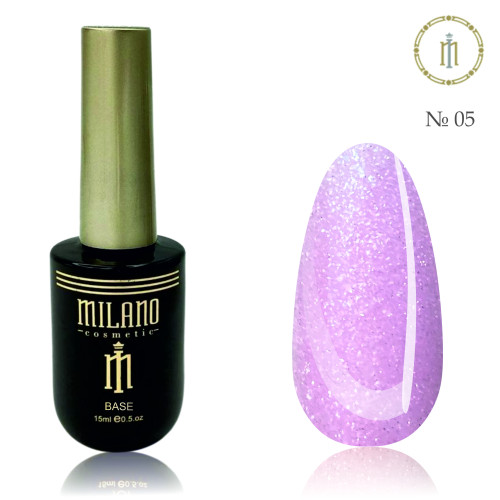 Рідкий полігель LIQUID SHIMMER POLY GEL Milano №005, 15 мл
