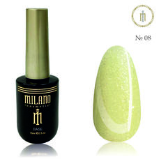 Рідкий полігель LIQUID SHIMMER POLY GEL Milano №008, 15 мл