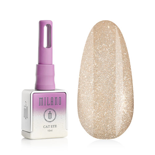 Gel polish Milano CAT EYE ALMAZ PREMIUM No. 01, 10 ml