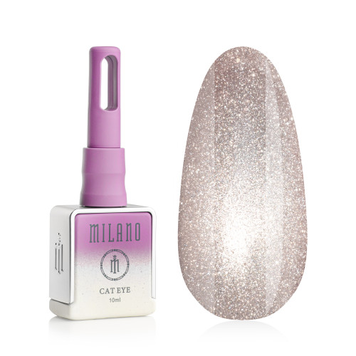 Gel polish Milano CAT EYE ALMAZ PREMIUM No. 04, 10 ml