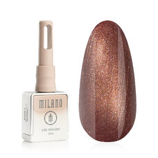 Gel polish Milano BROWN PREMIUM No. 04, 10 ml