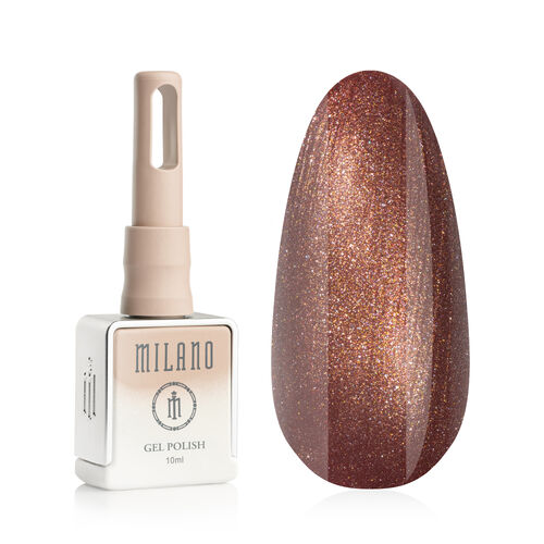 Gel polish Milano BROWN PREMIUM No. 04, 10 ml