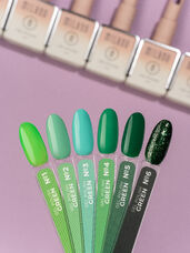 Gel polish Milano GREEN PREMIUM No. 01, 10 ml