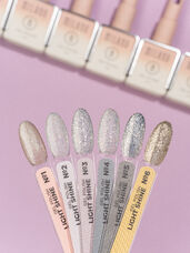 Gel polish Milano LIGHT SHINE PREMIUM No. 01, 10 ml