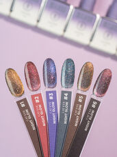 Гель-лак Milano CAT EYE NIGHT GLOW PREMIUM №06, 10 мл