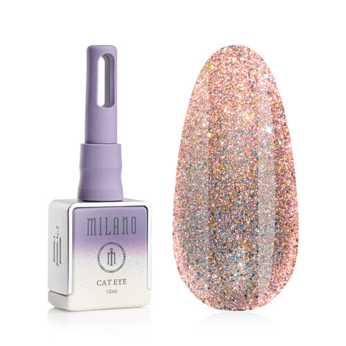 Gel polish Milano CAT EYE NIGHT GLOW PREMIUM №05, 10 ml