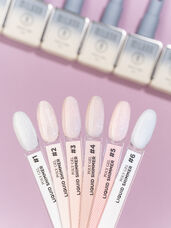 Полігель LIQUID SHIMMER POLY GEL PREMIUM Milano №01, 10 мл