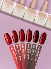 Gel polish Milano RED SHINE PREMIUM No. 01, 10 ml