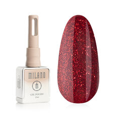 Гель-лак Milano RED SHINE PREMIUM №03, 10 мл