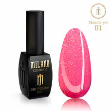 Гель-лак MIRACLE Milano №001, 8 мл