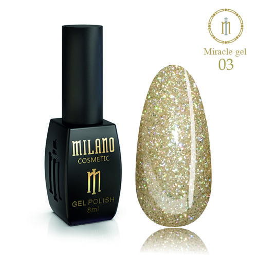 Гель-лак MIRACLE Milano №003, 8 мл
