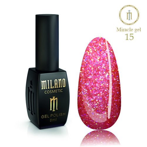 Гель-лак MIRACLE Milano №015, 8 мл