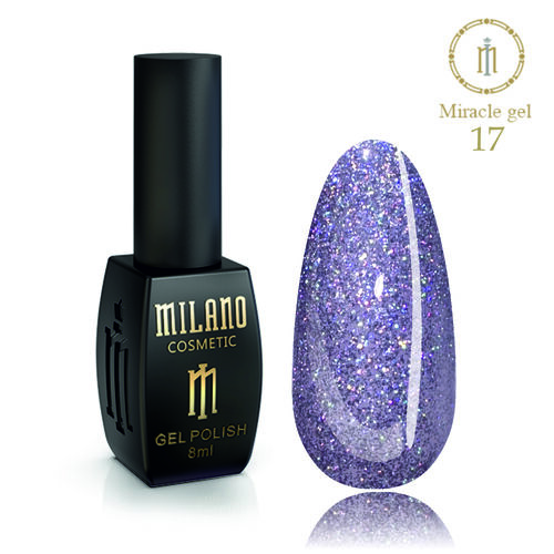 Гель-лак MIRACLE Milano №017, 8 мл