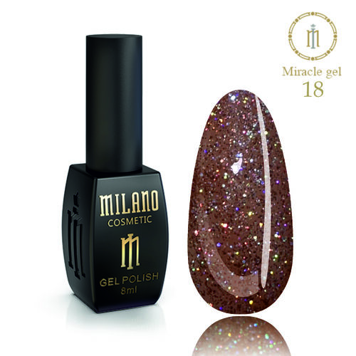 Гель-лак MIRACLE Milano №018, 8 мл
