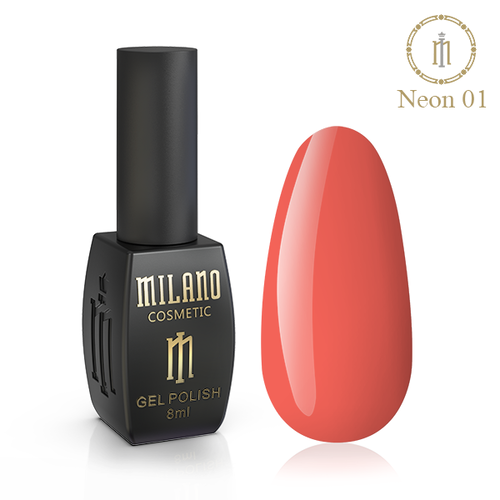 Gel polish NEON Milano No. 001, 8 ml