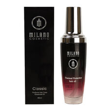 Thermal protective oil - fluid for hair of all shades Milano, 80 ml