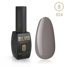 Гель-лак Milano №024, 8 мл (Торф'яний)