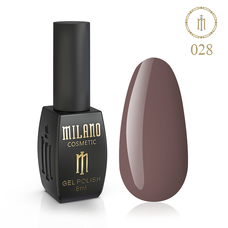 Гель-лак Milano №028, 8 мл (Вапняна глина)