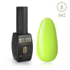 Гель-лак Milano №042, 8 мл (Лайм)