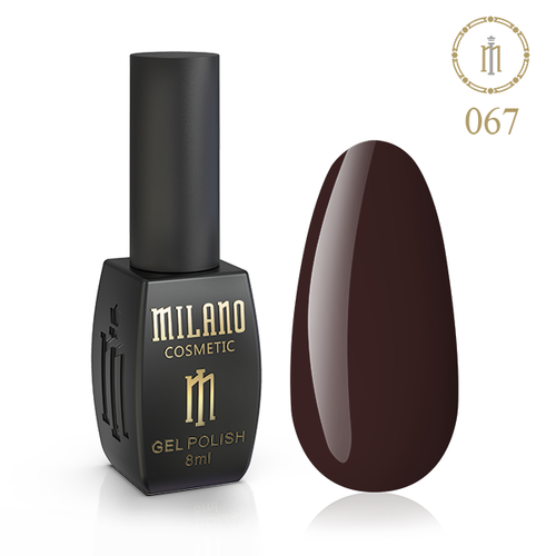Gel polish Milano No. 067, 8 ml
