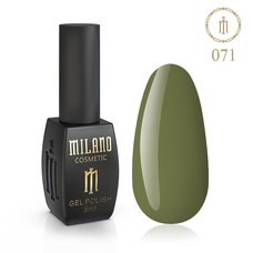 Гель-лак Milano №071, 8 мл (Оливка)