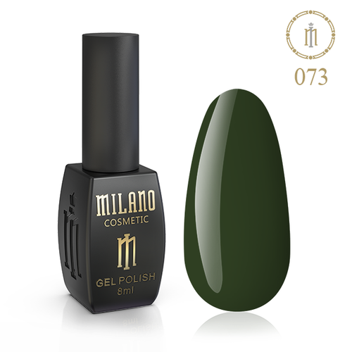 Гель-лак Milano №073, 8 мл (Кленовий зелений)