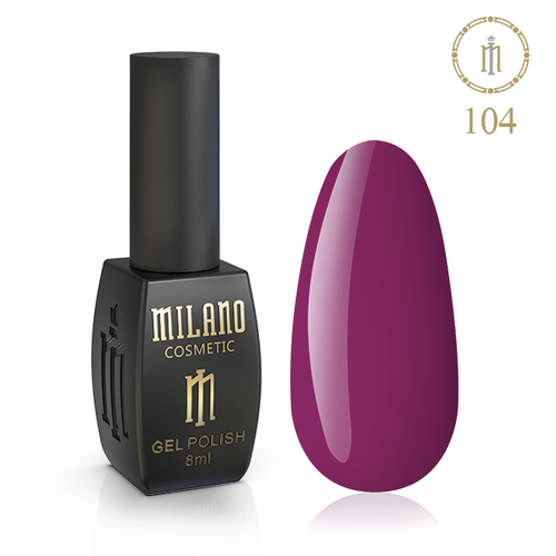 Gel polish Milano No. 104, 8 ml