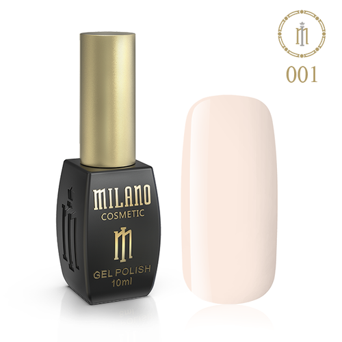 Gel polish Milano No. 001, 10 ml